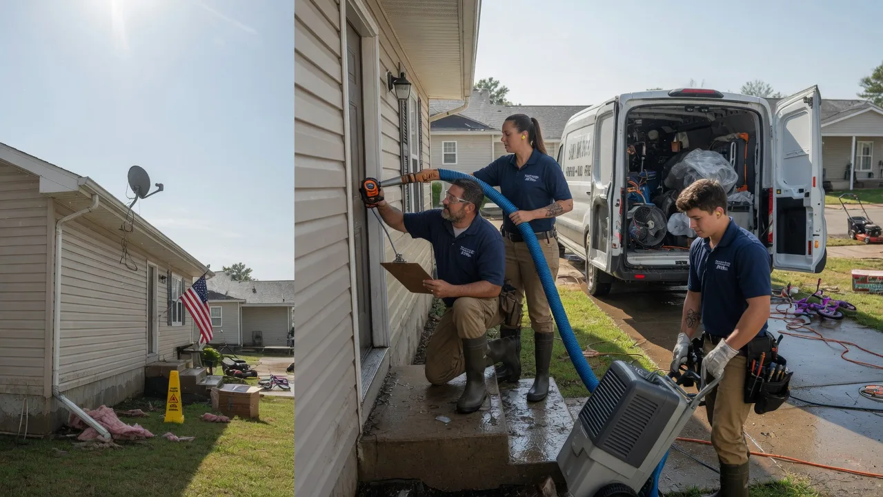 Ceiling Water Damage Restoration in Salkum, WA near me